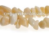 CCH35 35 inches pale yellow topaz chips gemstone beads wholesale