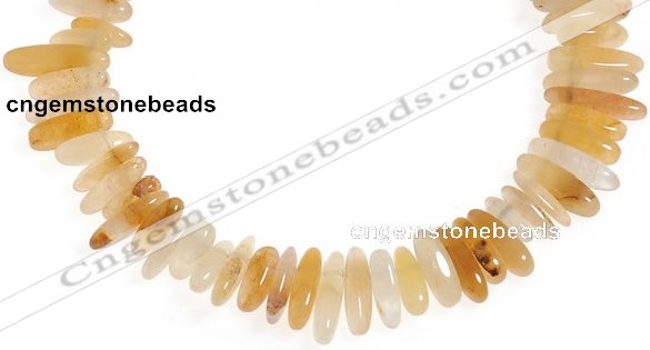 CCH36 16 inches topaz chips gemstone beads wholesale