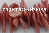 CCH401 15.5 inches 15*28mm - 18*35mm argentina rhodochrosite chips beads