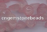 CCH611 15.5 inches 6*8mm - 10*14mm rose quartz chips gemstone beads