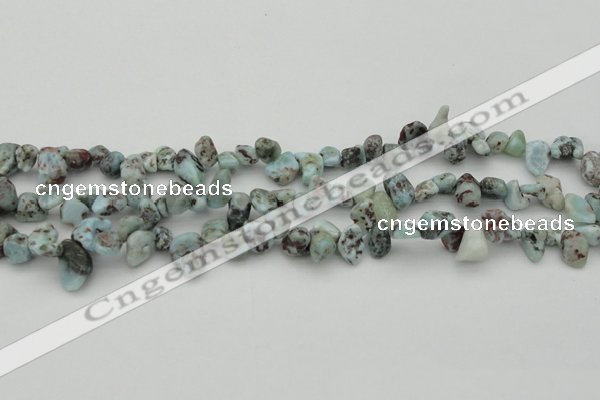 CCH632 15.5 inches 6*8mm - 10*14mm larimar amazonite chips beads