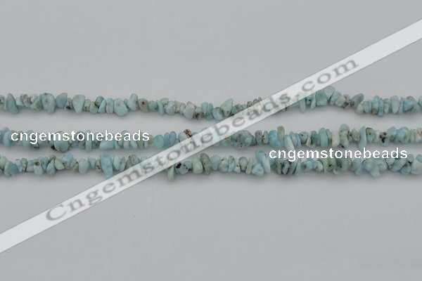 CCH661 15.5 inches 4*6mm - 5*8mm larimar gemstone chips beads