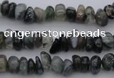 CCH663 15.5 inches 4*6mm - 5*8mm moss agate chips beads