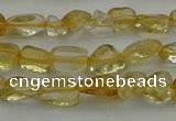 CCH672 15.5 inches 4*6mm - 5*8mm citrine gemstone chips beads