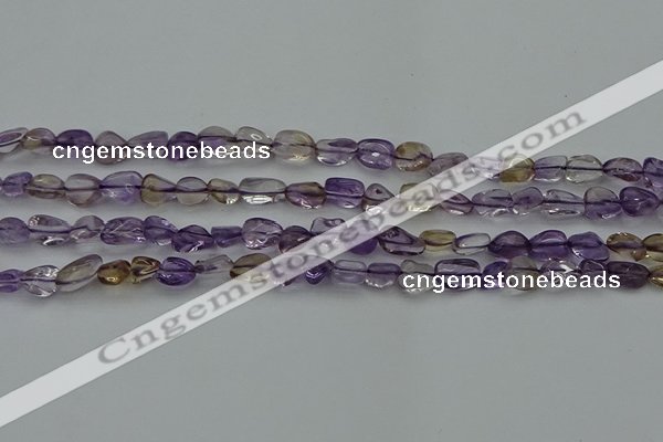 CCH674 15.5 inches 4*6mm - 5*8mm ametrine gemstone chips beads