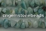 CCH676 15.5 inches 4*6mm - 5*8mm larimar gemstone chips beads