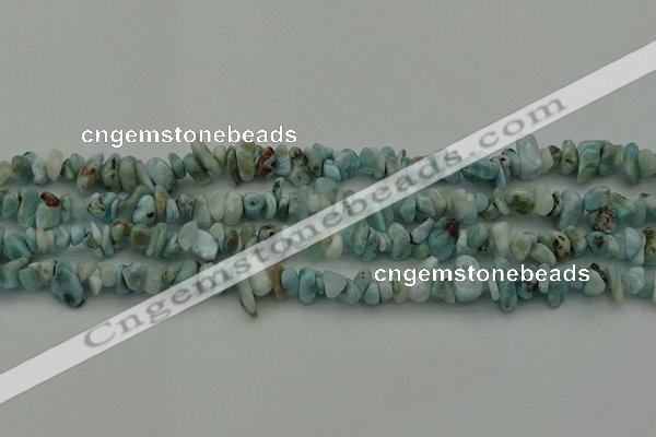 CCH676 15.5 inches 4*6mm - 5*8mm larimar gemstone chips beads