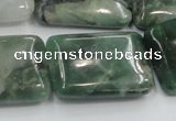 CCJ02 15.5 inches 22*30mm rectangle natural African jade beads wholesale