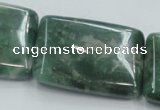 CCJ03 15.5 inches 30*40mm rectangle natural African jade beads wholesale