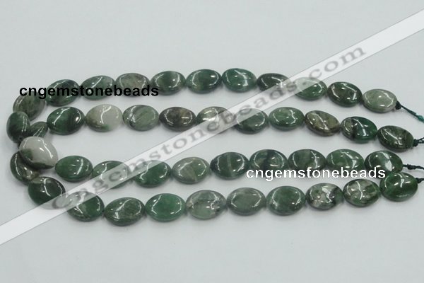 CCJ05 15.5 inches 13*18mm oval natural African jade beads wholesale