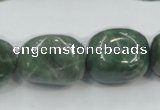 CCJ14 15.5 inches 16*22mm nugget natural African jade beads wholesale