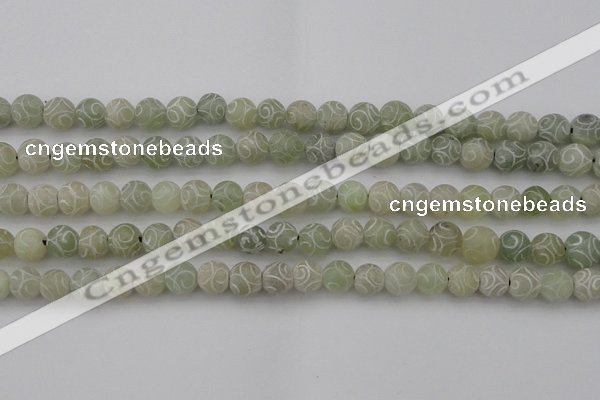 CCJ202 15.5 inches 8mm round China jade beads wholesale