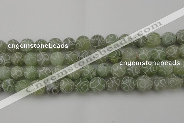 CCJ205 15.5 inches 14mm round China jade beads wholesale