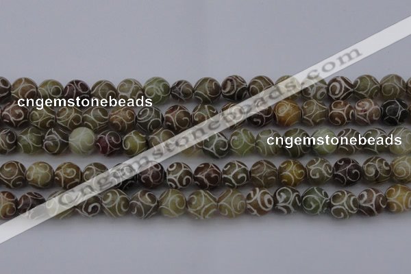 CCJ213 15.5 inches 10mm round China jade beads wholesale