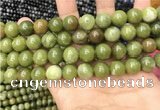 CCJ333 15.5 inches 10mm round green China jade beads wholesale