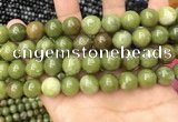 CCJ334 15.5 inches 12mm round green China jade beads wholesale