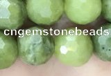 CCJ372 15.5 inches 10mm faceted round China jade beads wholesale