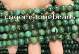 CCJ402 15.5 inches 8mm round west African jade beads wholesale