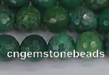 CCJ413 15.5 inches 10mm faceted round west African jade beads