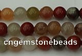 CCJ451 15.5 inches 6mm round colorful jasper beads wholesale