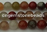 CCJ452 15.5 inches 8mm round colorful jasper beads wholesale