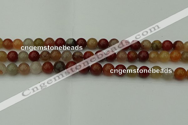 CCJ453 15.5 inches 10mm round colorful jasper beads wholesale