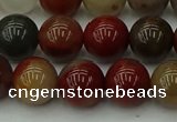 CCJ454 15.5 inches 12mm round colorful jasper beads wholesale