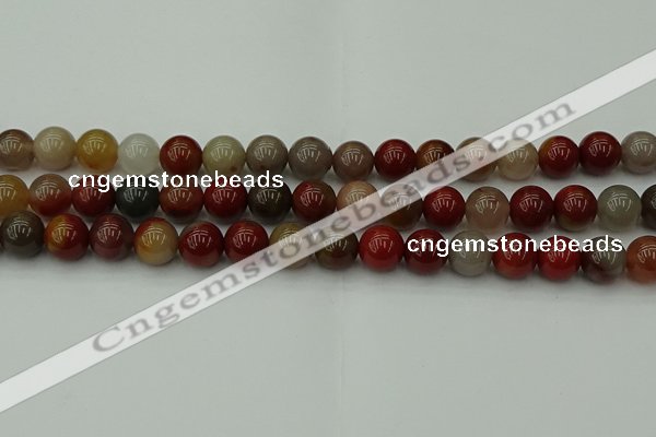 CCJ454 15.5 inches 12mm round colorful jasper beads wholesale