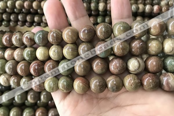 CCJ474 15.5 inches 12mm round rainbow jasper beads wholesale