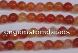 CCL02 15 inches 6mm round carnelian gemstone beads wholesale