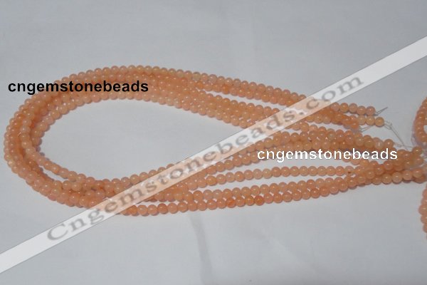 CCN02 15.5 inches 4mm round candy jade beads wholesale