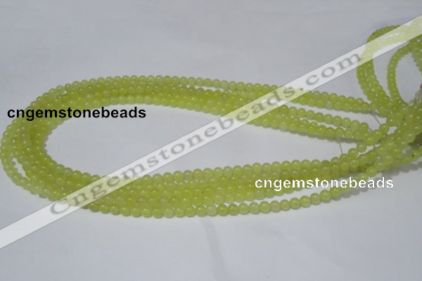 CCN06 15.5 inches 4mm round candy jade beads wholesale