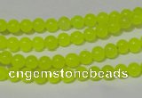 CCN07 15.5 inches 4mm round candy jade beads wholesale