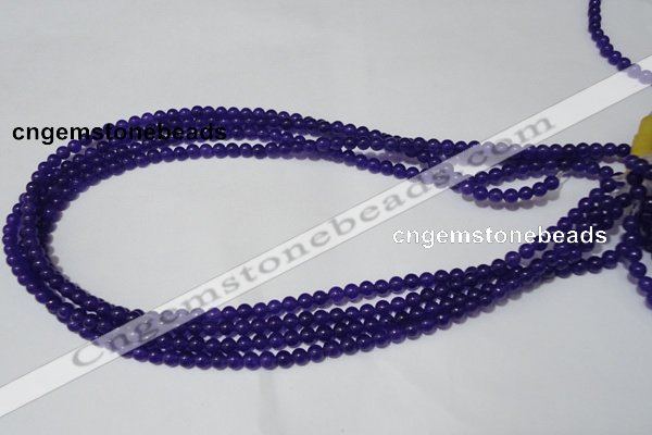 CCN10 15.5 inches 4mm round candy jade beads wholesale