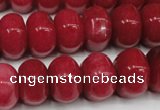 CCN100 15.5 inches 10*15mm rondelle candy jade beads wholesale