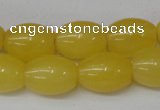 CCN111 15.5 inches 12*16mm rice candy jade beads wholesale