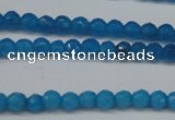 CCN1200 15.5 inches 4mm faceted round candy jade beads wholesale