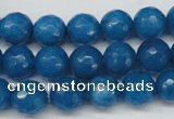 CCN1203 15.5 inches 10mm faceted round candy jade beads wholesale