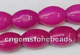 CCN122 15.5 inches 13*18mm rice candy jade beads wholesale