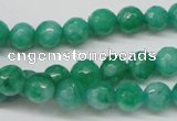 CCN1223 15.5 inches 8mm faceted round candy jade beads wholesale