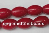 CCN124 15.5 inches 13*18mm rice candy jade beads wholesale