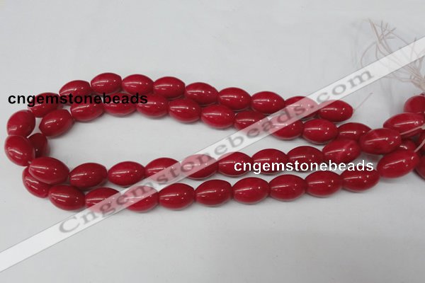 CCN124 15.5 inches 13*18mm rice candy jade beads wholesale