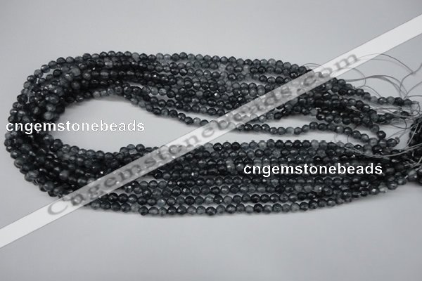 CCN1261 15.5 inches 4mm faceted round candy jade beads wholesale