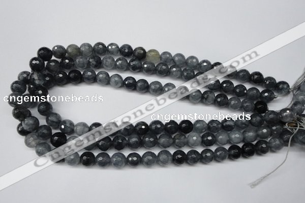 CCN1264 15.5 inches 10mm faceted round candy jade beads wholesale