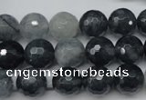 CCN1265 15.5 inches 12mm faceted round candy jade beads wholesale