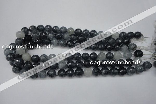 CCN1265 15.5 inches 12mm faceted round candy jade beads wholesale