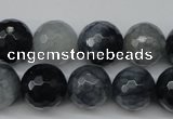 CCN1266 15.5 inches 14mm faceted round candy jade beads wholesale