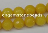 CCN1275 15.5 inches 12mm faceted round candy jade beads wholesale