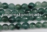 CCN1283 15.5 inches 8mm faceted round rainbow candy jade beads