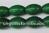 CCN129 15.5 inches 13*18mm rice candy jade beads wholesale